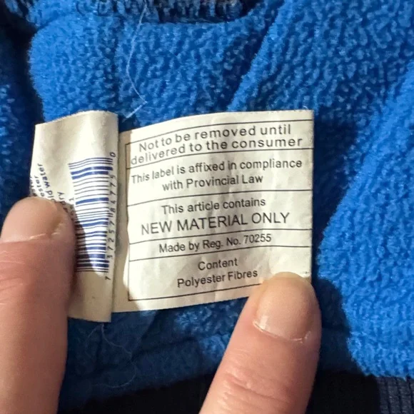 Top Paw Navy and Blue Dog Jacket - Picture 4 of 6